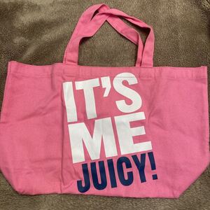 ☆IT’S ME JUICY！ジューシークチュール★キャンバストートバッグ新品☆