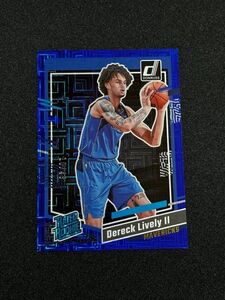 49枚限定 【RC】 Dereck Lively II デレック・ライブリー 2023-24 Panini NBA Donruss Choice Blue Rated Rookie マーベリックス *説明必読