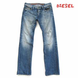 【Diesel】W30 ディーゼル　SAFADO　ダメージ加工　ビンテージ　デニム　0189