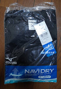 新品未使用 MIZUNO ミズノ NAVIDRY A60TF-91609 XOサイズ ブラック ナビドライ Tシャツ