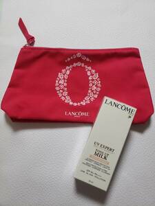 新品★LANCOME ランコム UV エクスペール トーン アップ ローズ♪日やけ止め用乳液・メイクアップベース★ポーチおまけ付