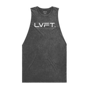 【メーカー直輸入正規品/試着品未使用/送料無料】 LIVE FIT. APPAREL リブフィット ディープカット タンクトップ VT9202 USサイズ:L 黒