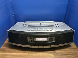 パナソニック ダブルカセット CDラジカセ RX-ED57 中古品B-6550