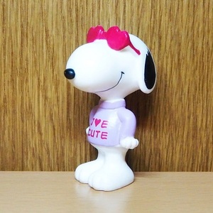 スヌーピー　フィギュア　PVC　サングラス　ハート　SNOOPY　ピーナッツ　アメトイ