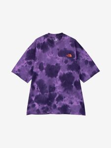 ★新作★　THE NORTH FACE ノースフェイス　S/S Tie Dye Handwriting Tee タイダイハンドライティングティー TNFパープル TP Lサイズ