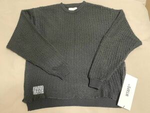 wtaps ダブルタップス 232MADT-KNM02 OBSVR SWEATER ACRYLIC. X3.0 アクリル ニット セーター BLACK ブラック