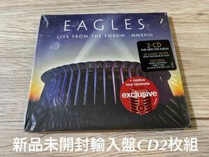 新品未開封 輸入盤CD2枚組　Eagles Live From The Forum MMXVIII イーグルス　ライブ盤　送料無料