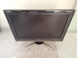 ★福岡市及び福岡県内一部地域限定★ SHARP製 20インチ液晶テレビ 2010年製 AQUOS／シャープ (LC-20D50) 黒 ブラック TV 20型 アクオス