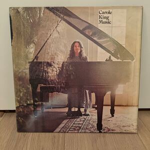 UKオリジナル carole king music LPレコード キャロルキング　ミュージック