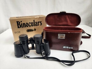 AK◇ Nikon ニコン 双眼鏡 Binoculars 8×30E 8.3° WF 箱付き ケース付き