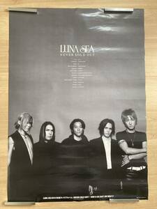 LUNA SEA A1サイズポスター 告知ポスター NEVER SOLD OUT ビジュアル系ロックバンド 