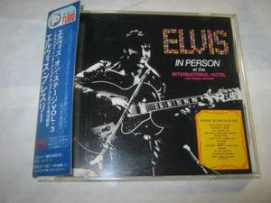 ELVIS PRESLEY エルヴィスプレスリー /オンステージVOL.3 帯付CD