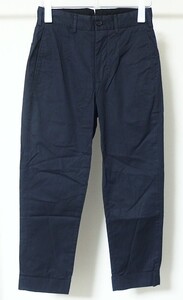 19SS Engineered Garments エンジニアードガーメンツ Andover Pant High Count Twill アンドーバー パンツ 28 紺