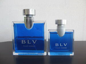 BVLGARI/ブルガリ/BLV POUR HOMME/ブルー プールオム/EDT/トワレ/100ml（残量 約5割） 40ml（残量 約9割） 香水