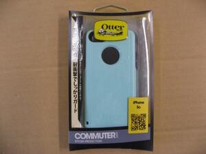 OtterBox オッターボックス OTB-PH-000102 [Commuter for iPhone 5c アクアブルー/バイオレットパープル (LILY)]