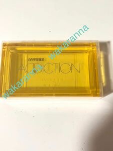 新品ADDICTIONアディクション 限定 アイシャドウ compactイエローcaseコンパクトminiカスタム ケース ミニ 未開封 コーセー アイシャドー