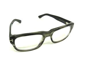 1円 ■美品■ TOM FORD トムフォード TF5253 020 54□18 145 メガネ めがね 眼鏡 レディース メンズ グレー系 FJ3774