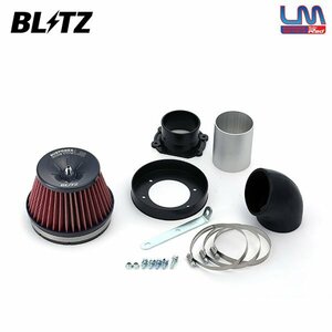 BLITZ ブリッツ サスパワー コアタイプLM レッド エアクリーナー アコード CF4 CF5 H9.9～H14.10 F20B 59114