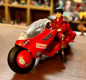 AKIRA 金田のバイク 海洋堂　ミニチュアフィギュア アキラ