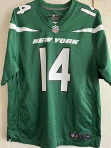 新品同様 極美品 NIKE NFL New York Jets Darnold Jersey ニューヨーク ジェッツ 14