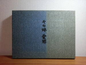 191113I01★ky 状態良好 大型本 その妹 愛慾 武者小路実篤著 昭和47年 ほるぷ 名作自選 日本現代文学館 