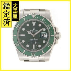 2019年　ROLEX　ロレックス　サブマリーナ　116610LV　グリーンサブ　グリーン文字盤　ステンレススチール　メンズ　腕時計【200】C