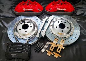 VW Golf mk5/mk6/mk7/mk7.5 フロントBrembo Brake System 6pot/355mm 18インチ～　　　