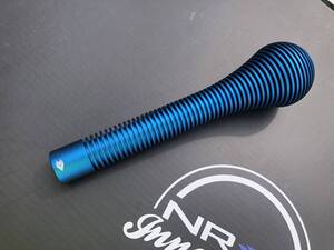 NRG HeatSink Buble Head Long shift Knob ヒートシンク ロング 汎用 シフトノブ 青 USDM JDM 正規輸入品 即納 SK711BL