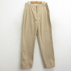 古着 エルエルビーン LLBEAN パンツ レディース 80s ダック地 ベージュ カーキ 23dec04 中古 ボトムス 2OF