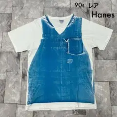 90s レア Hanes PAYDAY オーバーオール Tシャツ ヴィンテージ