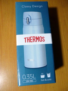 ◆　新品　未使用品　水筒　ポット　真空断熱ケータイマグ 0.35L サーモス THERMOS 真空断熱ケータイマグ 0.35L （ライトブルー）JOH-350 