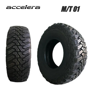 送料無料 アクセレラ サマータイヤ 【2本セット 新品】 accelera M/T01 M/T01 31x10.5R15 LT109 Q