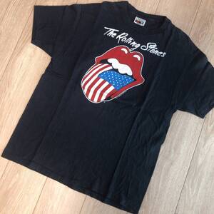 奇跡のデッドストック 80s ローリングストーンズ North American ツアー Tシャツ The Rolling Stones ヴィンテージ バンド