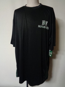 未使用 ハワイ大学 HAWAII レインボー ウォリアーズ NCAA カレッジ 半袖 Tシャツ 速乾 ロゴプリント スポーツ アメカジ 2XL 緑