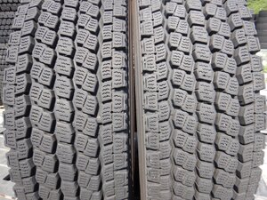 ○ 2本価格★パT7866②■295/80R22.5 153/150J TOYO M966 19年 バリ山 スタッドレス★条件付送料無料★地山 高床 トラックトレーラーヘッド