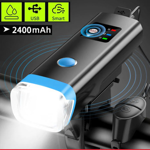 目玉 LED自転車フロントライト USB経由で充電可能 超高輝度 防水 懐中電灯 自転車アクセサリー 自転車ライト