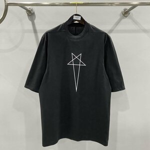 RICK OWENS リック オウエンス DRKSHDW スター T-Shirt 半袖 Tシャツ ブラック M 中古 TJ 1