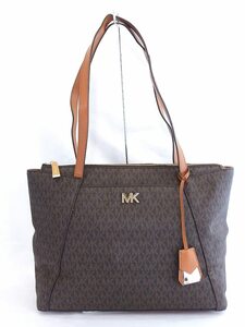 お買得！マイケルコース MICHAEL KORS シグネチャー　ショルダーバッグ　トートバッグ ブラウン kz4620207446