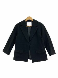 rebecca taylor レベッカテイラー ウール100% ジャケット size2/ブラック ◇■ ☆ dka6