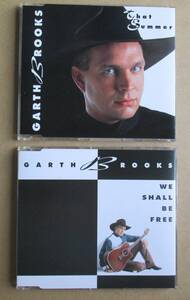 GARTH BROOKS / WE SHALL BE FREE / THAT SUMMER ガース・ブルックス 輸入盤シングル2枚