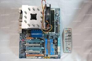 【美品/動作確認済】Intel Core i7-920 GIGABYTE GA-EX58-UD5 DDR3-1333 12GBセット Scythe 忍者 弐 LGA1366 Windows XP Vista 8 10 動作可