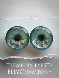 ■ec*E38*カスタム*ブライス*レジン*いーちゃむアイ＊blythe custom resin eyes■