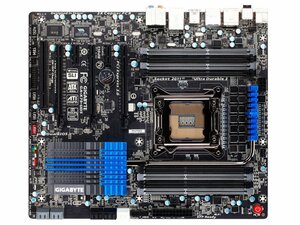 未使用に近い GIGABYTE GA-X79-UD5 マザーボード Intel X79 LGA 2011 E-ATX メモリ最大64G対応 保証あり　