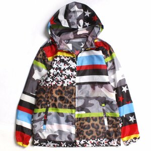 uniform experiment UE MULTI PATTERN ZIP UP HOODY 定価29,000円 size3 MALTI UE-170004 ユニフォームエクスペリメント