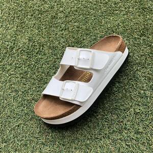 新同24 papillio BIRKENSTOCK パピリオ ビルケンシュトック サンダル 厚底　HA349