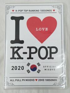 I LOVE K-POP 2020 OFFICIAL MIXDVD TOP RANKING 100SONGS 2枚組 DVD