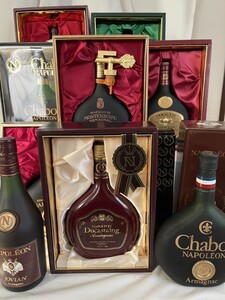 アルマニャック　9本セット 700ml 未開栓　まとめ　ducastaing chabot NAPOLEON ナポレオン ARMAGNAC ブランデー # ウイスキー