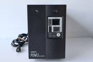 E9153 Y オムロン OMRON 無停電電源装置 UPS BU50SW POWLI 常時インバータ給電 500VA 350W