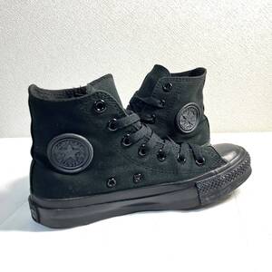 CONVERSE ALLSTAR chuck taylar コンバース オールスター チャックテイラー ブラック 黒 ハイカット スニーカー 22.5cm M3310 レディース