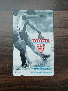 [未使用] TOYOTA CUP The 9th テレカ 50度 トヨタ カップ テレホンカード 同梱可 908